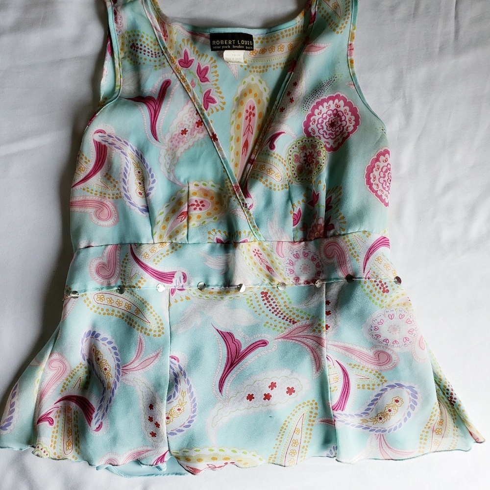Robert Louis sleeveless blouse